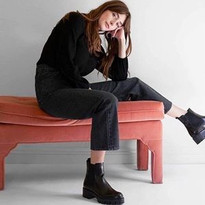 LEVI'S® WELLTHREAD® COTTONIZED HEMP RIBCAGE JEANS